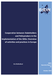 Stakeholder-Policymaker Cooperation in SDG Implementation