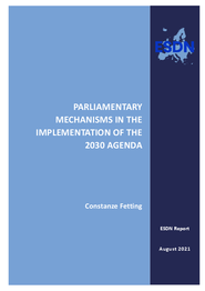 Parliamentary Mechanisms in the Implementation of the 2030 Agenda