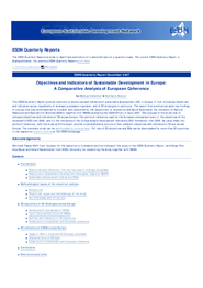 Comparative Analysis of European Coherence for SD