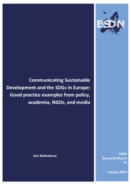 Communicating Sustainable Development and the SDGs in Europe