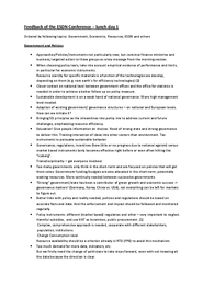 Conference Discussions Part 1