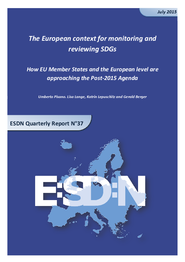 The European context for Monitoring and Reviewing SDGs