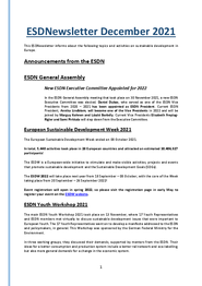 ESDN Newsletter