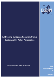 Addressing European Populism from an SD Policy Perspective