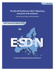 The Rio+20 Conference 2012: Objectives and Outcomes