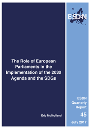 Role of European Parliaments in Implementing the 2030 Agenda