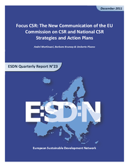 New Communication of the EU Commission on CSR
