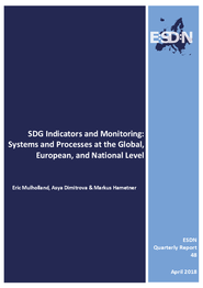 SDG Indicators and Monitoring: Systems and Processes
